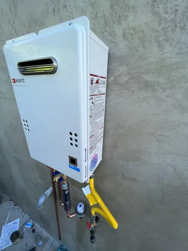 Tankless water heater installation for Rockleigh homes