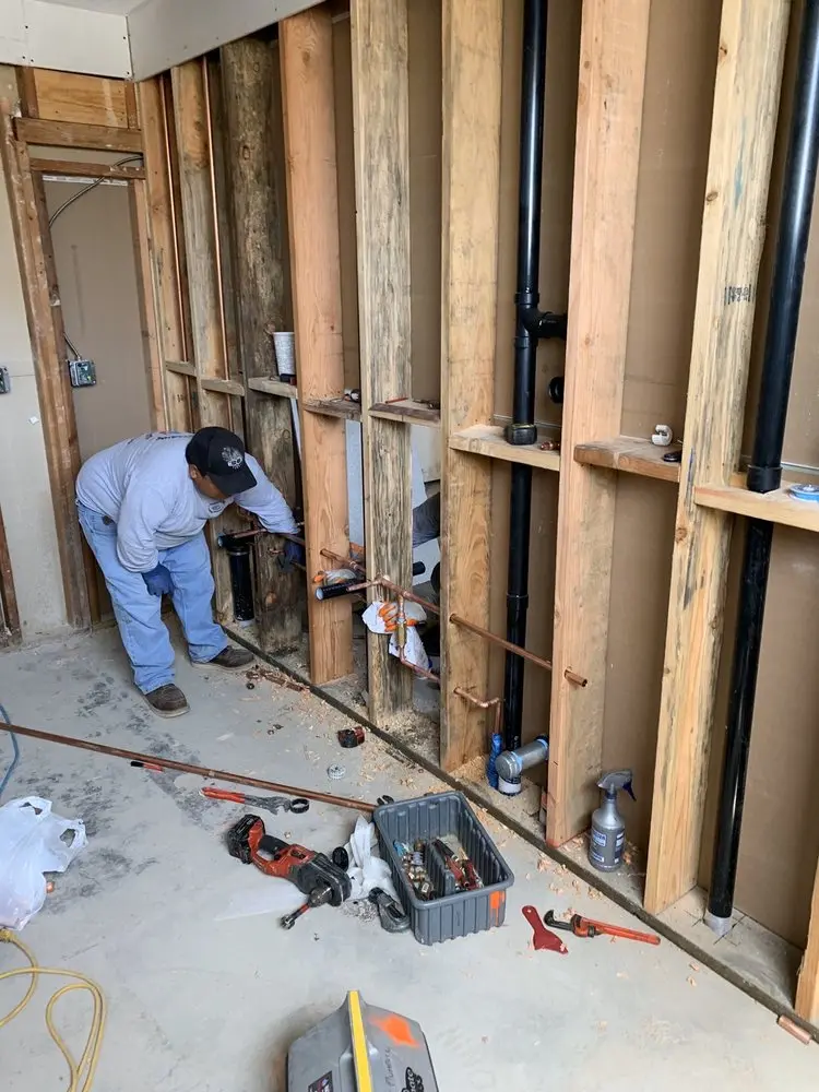 Commercial rough-in plumbing for Gas Line Repair in Rockleigh